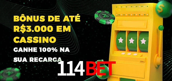 114BET melhor bônus de depósito